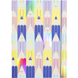 folia carton  dessin HOTFOIL "COLOURFULL PENCILS", A3
