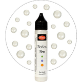 ViVA decor Stylo  perles, 28 ml, blanc glac