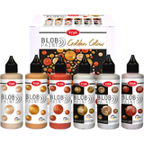 ViVA decor Set de peinture blob Paint golden Glow, 6 pices