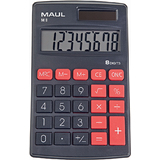 MAUL calculatrice de poche M 8, 8 chiffres, noir