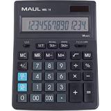 MAUL calculatrice de bureau MXL 14, 14 chiffres, noir