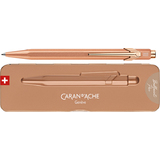 CARAN D'ACHE stylo  bille 849 brut Ros, or rose