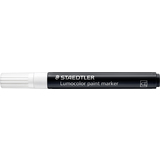 STAEDTLER marqueur acrylique paint marker Lumocolor, blanc