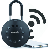 phoenix Bote  cls palm KS0213ES avec anse de cadenas,noir