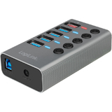 LogiLink hub USB 3.2 gen1, 4 ports + 1 port de charge rapide