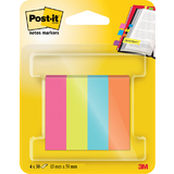 Post-it marque-page Page Marker, 15 x 50 mm, Poptimistic