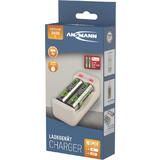 ANSMANN chargeur de piles Basic II, 2x piles AA 1.300 mAh