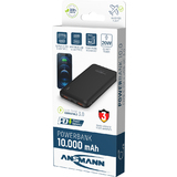 ANSMANN batterie externe mobile PB320PD, 10.000 mAh, noir