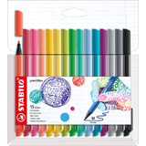 STABILO stylo-feutre pointMax, tui carton de 15