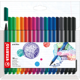 STABILO stylo-feutre pointMax, tui carton de 18