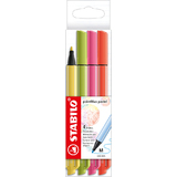 STABILO stylo-feutre pointMax, tui carton de 4, pastel