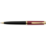 Pelikan stylo  bille rotatif "Souvern 800", noir/rouge