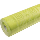 PROnappe nappe en papier damass, (l)1,18 x (L)6 m,vert kiwi