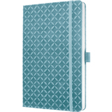 sigel carnet de notes Jolie, similicuir, A5, bleu ciel