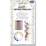 Clairefontaine set bougies d'anniversaire II, 37 pices