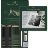 FABER-CASTELL pitt GRAPHITE set MATT & castell 9000