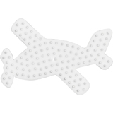 Hama plaque pour perles  repasser "Avion", blanc
