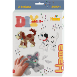 Hama perles  repasser midi "Chien & chat", bote cadeau