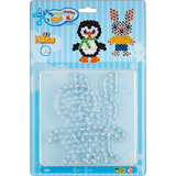 Hama plaques pour perles  repasser "Pingouin, lapin"