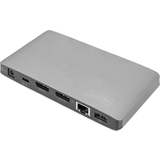 DIGITUS station d'accueil thunderbolt 3 8K, usb type-C, gris