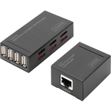 DIGITUS extenseur USB et hub 2.0, 4 ports, 50 m