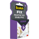 3M ruban adhsif de fixation scotch-fix pour miroir, blanc