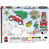 Marabu kit Window color "XMAS Traditional", 6 x 25 ml