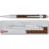 CARAN D'ACHE stylo  bille 849 CHOCOLAT