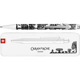 CARAN D'ACHE stylo  bille 849 papier DECOUPE