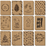 sigel set de cartes postales de Nol "Natural Christmas", A6