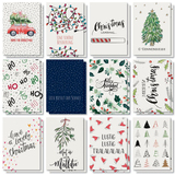 sigel set de cartes postales de Nol "Colourful Chrismas",A6