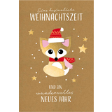 SUSY card Weihnachtskarte "Fuchs"