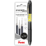 Pentel liquid Mine pour stylo roller  encre gel noir