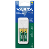 VARTA chargeur Mini Charger, quip de AA, blanc