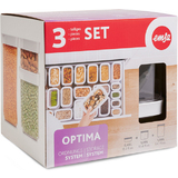 emsa Bote de conservation OPTIMA, set de 3, (0,45/1/1,6 L)