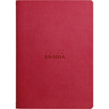 RHODIA carnet piqre textile RHODIARAMA, A5, lign