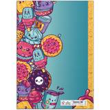 RNK verlag Carnet de notes "Sweets", A4, 96 feuilles, uni