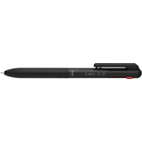 Pentel stylo  bille rtractable multicolore Calme-3, noir