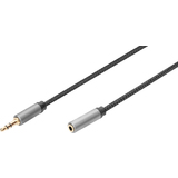 DIGITUS Cble d'extension audio, jack mle 3,5 mm, 1,0 m