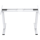 DIGITUS Pitement de table rglable en hauteur, blanc