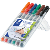 STAEDTLER marqueur non permanent 315M Lumocolor, tui de 6