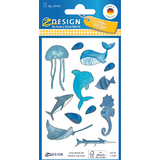 AVERY zweckform ZDesign kids Sticker papier, bleu