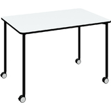 PAPERFLOW table mobile flex OFFICE, rectangulaire, blanc