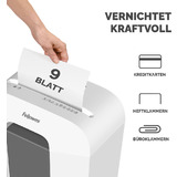Fellowes destructeur de documents Powershred LX50, blanc