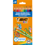 BIC kids Crayon de couleur evolution ILLUSION, gommable