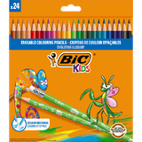 BIC kids Crayon de couleur evolution ILLUSION, gommable