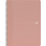 Oxford office Cahier  spirale My Rec'Up, A4, lign, rose