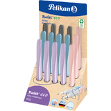 Pelikan stylo plume twist eco, prsentoir de comptoir