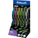 Pelikan stylo plume style "Neon", prsentoir de comptoir