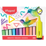 Maped surligneur FLUO'PEPS Classic, bote carton de 12